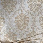 Ivory Vintage Velvet Brocade