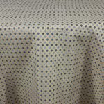 Sapphire Diamond Velvet Brocade